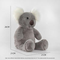 Animales de peluche ponderados de Koala calmante para aliviar el estrés lindos juguetes de peluche de Koala - details 1