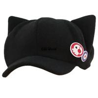 Gorro 2025 de lana polar con orejas de gato, estilo béisbol kawaii para animación y disfraces. - details 15