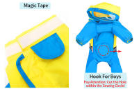 HOOPET-chubasquero para perro, abrigo de lluvia para mascotas, chaqueta impermeable para Labrador, Golden Retriever - details 26