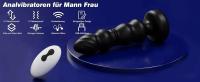 Vibrador telescópico con tapón Anal para hombres, Juguetes sexuales remotos inalámbricos para mujeres, consolador Anal, masajeador de próstata, tapón Anal - details 0