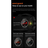 Reloj Inteligente NFC de Pantalla Grande HD Callada Bluetooth Presión Arterial - details 10