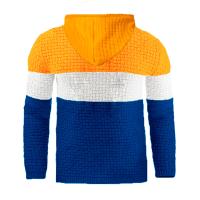 Suéter de Jacquard cálido de invierno para hombre, Sudadera con capucha de manga larga, sudaderas con capucha delgadas de otoño para hombre - details 13