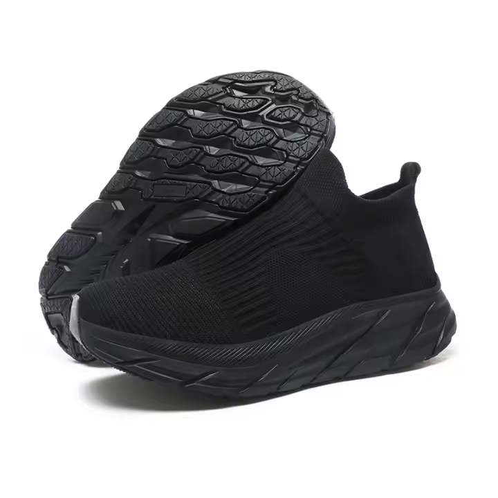 Taburete ultraligero tejido para mujer, zapatos deportivos ultraligeros de gran tamaño, ideal para primavera y otoño - 1