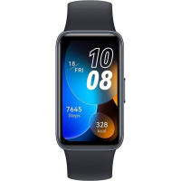 Hot HUAWEI Watch Band 8 Smartwatch 1.47" AMOLED con correa de silicona Duración de batería de 14 días, monitoreo cardíaco, resistente al agua - Medianoche - details 1