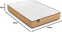 90x190 cm Altura 18 cm. con Viscolastica Alto Confort. Doble Cara Reversible - details 4