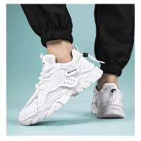 Zapatos De Deporte Casuales Para Hombre Transpirables Con Suela Gruesa Para Running Al Aire Libre Comodidad En Todas Las Estaciones Zapatillas De Suela Suave Para Papá - details 14