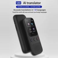 Dispositivo traductor de Ia S80, dispositivo con 138 idiomas, traducción de voz, 17 traducción sin conexión, interpretación simultánea - details 12