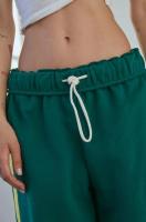 Pantalones largos de cintura elástica con cordón suelto informal para correr de bolsillo para mujer - details 4