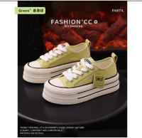 Zapatos de cuero con plataforma aumentada para mujer, zapatillas informales de estilo Joker, color blanco, novedad de 2024 - details 9
