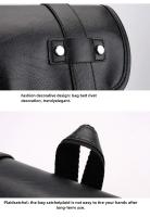 Mochila vintage de cuero impermeable para hombre, bolso de hombro para ordenador portátil de 15,6 pulgadas, para estudiantes universitarios - details 7