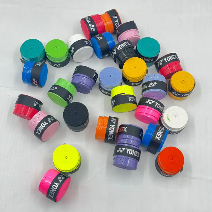 YONEX 30 Uds Overgrips adhesivos para raqueta de tenis impermeable a prueba de sudor Paddle Pickleball Tenis de playa Bádminton Raqueta de pesca 110cm 2025 Nuevo duradero - 1