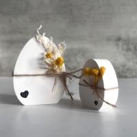 Molde de silicona con forma de huevos de Pascua de dibujos animados, moldes grandes en blanco hechos a mano con forma de huevo, moldes para velas, molde de yeso de hormigón elegante, adorno de Pascua - details 4