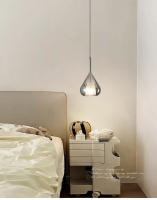 TOMAXIN-araña de cristal de doble capa, posmoderno, simple, cónico, 20 cm, decoración interior para el hogar, restaurante, cabecera, dormitorio - details 4