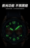 Reloj suizo nuevo para hombre reloj de cuarzo cronógrafo casual de moda para hombre - details 11
