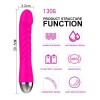 Vibrador G-spot de Silicona Potente Estimulador de Clítoris para Mujeres - details 0