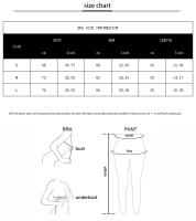 Nessaj-Sujetador deportivo sin costuras a prueba de golpes, top corto sexy de cuello bajo para yoga y fitness - details 0