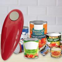 Electric Can Opener Smooth Edge Bottle Opener Battery Operated Tin Opener One Touch for Weak Hands for All Kinds of Jars - details 6