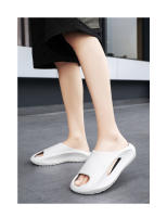 Zapatillas de Baño Unisex con Suela Gruesa Moda Hombres Zapatos de Playa EVA Suaves Antideslizantes Talla Grande Color Sólido Material Superior - details 7
