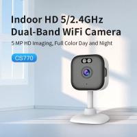 Mini cámara de cubo de 3MP, cámara IP 5G WiFi, detección humana interior, cámara de seguridad CCTV WiFi de 3MP para el hogar, Monitor de bebé Onvif, aplicación O-Kam Pro - details 0
