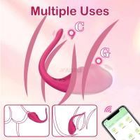 Leten Vibración inalámbrica Love Egg Vibrador Vaginal G Spot Estimulador vibratorio Wearable Bluetooth APP Control Juguetes sexuales para mujeres adultas - details 2