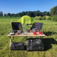 Bolsa de Cocina para Acampar Bolsa de Almacenamiento Impermeable y Aislada para Estufa al Aire Libre Bolsa de Mano para Cocinar Tamaño M, L - details 6