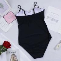 Bañador de mujer estampado de una pieza, baño grande cerrado TRE con partes salientes, apto para piscinas y playas - details 12