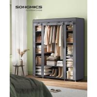 Armario de Tela 12 con Barra y Estantes Armario Estable para Dormitorio, Vestidor 150 x 45 x 175 cm - details 1