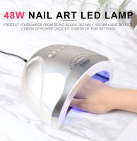 Lámpara LED UV para Arte de Uñas KADS 48W Secador de Esmalte de Gel Profesional Herramientas de Manicura Adecuado para Uso en Casa - details 1