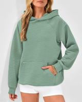 Sudadera con Capucha Básica para Mujer Estilo Y2K a la Moda Sudadera con Bolsillo Suelto - details 3
