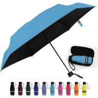 Paraguas Compacto y Ligero Diseño Mini para Viajes Parasol Portátil para Lluvia y Sol - details 6
