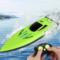 Barco RC Impermeable Control Remoto para Niños Velocidad Juguete Ligero para Piscina - details 2