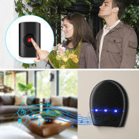 Campanilla inalámbrica inteligente LED para puerta con sonido de campana de alarma de seguridad a distancia de 300M para el hogar y exteriores - details 3