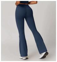 Leggings de yoga con cintura para mujer, pantalones deportivos transpirables de alta elasticidad para levantamiento de cadera, mallas de entrenamiento de gimnasia - details 8