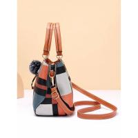 Bolso con patrón a cuadros, bolso cruzado decorativo de moda, cartera con asa de trabajo para mujer, mochila de lujo de alta gama - details 3