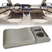 Almohada de apoyabrazos suave para coche Almohadilla de almacenamiento multiusos con diseño universal para vehículos - details 1