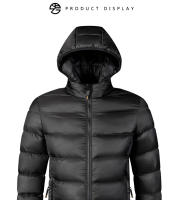 Chaqueta Parka de Invierno para Hombres Cálida, Gruesa, A Prueba de Viento, Moda Casual Elegante - details 4