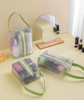Bolsa de malla para artículos de tocador, soporte portátil para brochas y cosméticos, caja organizadora de accesorios de viaje, bolsa de lavado para playa, bolsa de belleza para mujer, nuevo - details 2