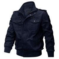 Chaqueta de Algodón para Hombres MAGCOMSEN Abrigo de Viento con Cremallera Multi-Bolsillos - details 11