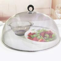 Cubierta de vajilla duradera y reutilizable de metal para alimentos, cubierta de malla multiusos para uso doméstico diario - details 0