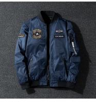 Chaqueta de piloto de la Fuerza Aérea para hombre, traje de béisbol de otoño/invierno, marca de moda, doble cara, grueso, grande - details 9