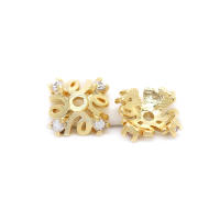 Accesorios de Joyería DIY de Alta Calidad Abalorios de Cuarzo de Brasa Dorada de 18K - details 35