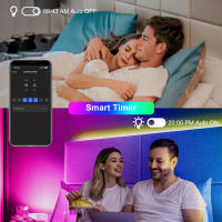 GAHADA Tira LED WS2811 Impermeable IP68 24V 60LEDs/m Controlador Bluetooth WiFi Kit de Potencia - details 16