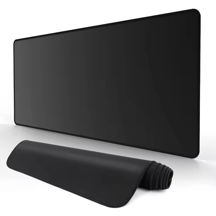 Alfombrilla de ratón negra para juegos, alfombrilla de ratón grande para juegos, alfombrilla de ratón de escritorio para PC, alfombrilla de ratón con teclado, alfombrilla de ratón para ordenador - 1