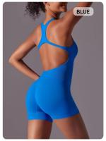 s Pantalones cortos de mujer, deportes sin mangas para mujer, yoga de verano, trajes de gimnasio y fiesta - details 4