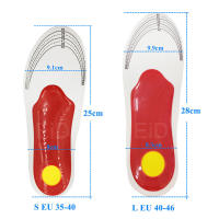 Plantillas de Gel ortopédico 3D Premium para hombre y mujer, almohadilla de apoyo para el arco, pies planos, dolor de pies ortopédico, Unisex - details 24