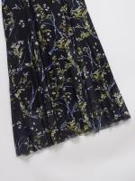 Vestido con correa para el hombro de moda europea y americana Vestido estampado medio y largo con cuello en V para mujer - details 4