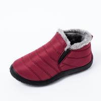 Zapatos sin cordones cálidos para mujer, zapatos planos cómodos de algodón para exteriores, Invierno - details 1