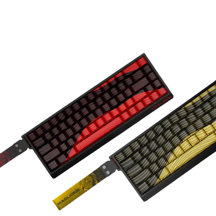 Teclado Mecánico Madcatz Mad60 Mad68 HE 8k Con Switches Magnéticos Y Cableado Para Gaming Teclas RGB Personalizables 60% 68% - 1