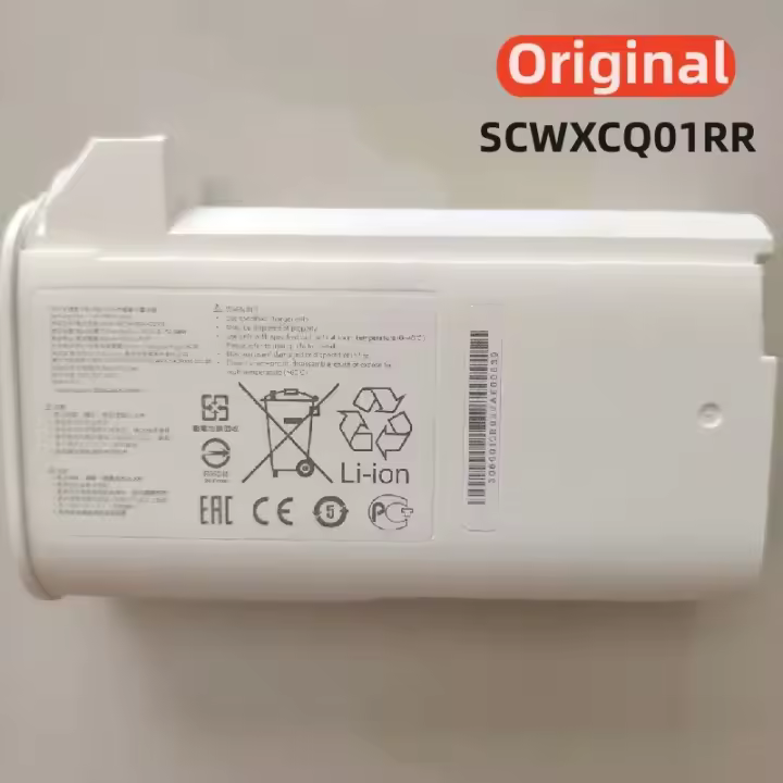 100% Original 2400mAh 21,6 V para Xiaomi Mijia SCWXCQ01RR BCR-1P6S-2450L batería de aspiradora inalámbrica de primera generación - 1