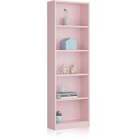 Estantería Juvenil de 6 Baldosas Vertical de Librería Acabado en Blanco - details 16